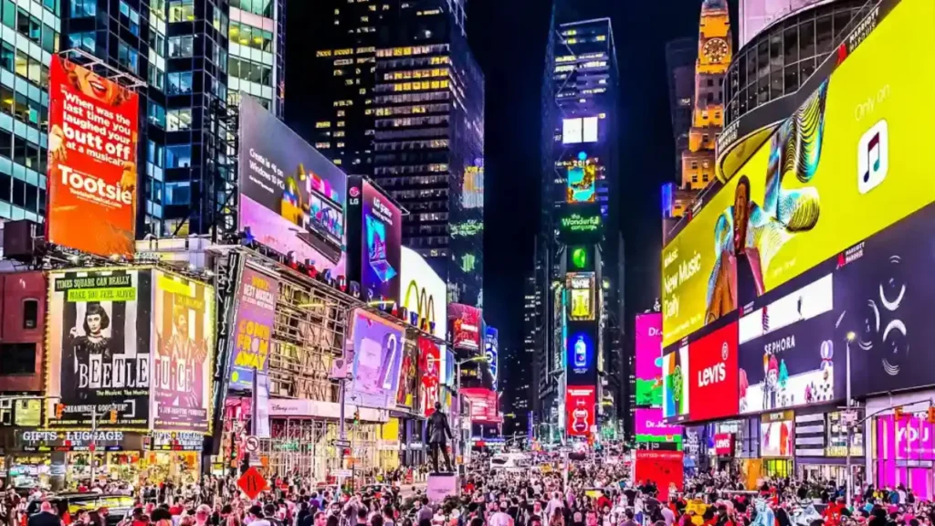O que fazer na Times Square O que fazer na Times Square